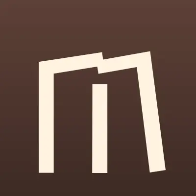 Модерн, сеть магазинов, лого-визитка