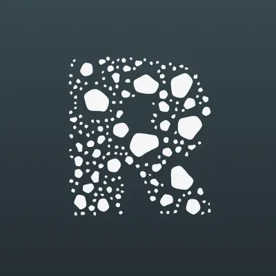 Радуга, рекламное агентство, лого-визитка